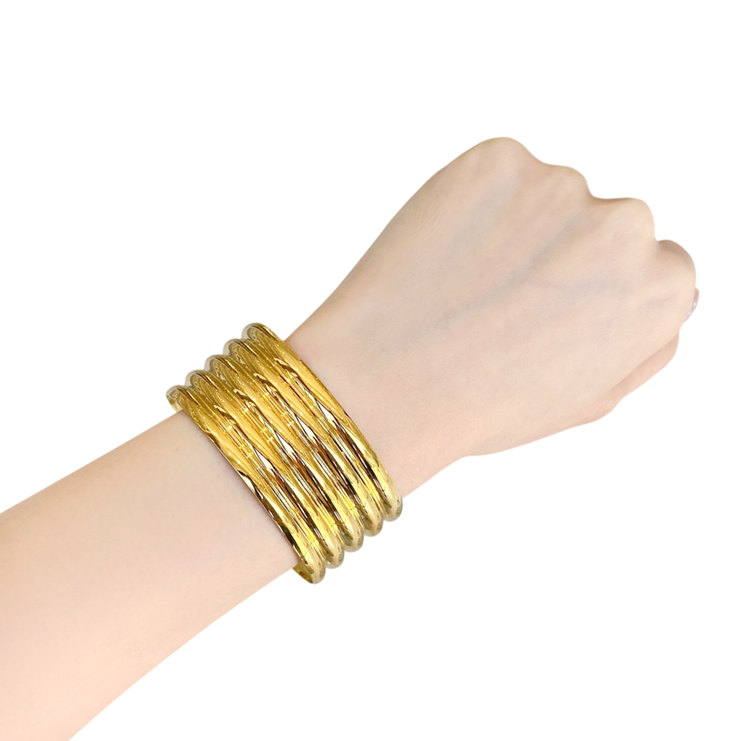 BRAZALETE 5 LINEAS PEGADAS