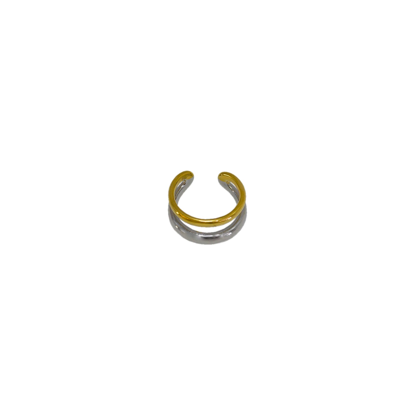 ANILLO DOBLE BICOLOR