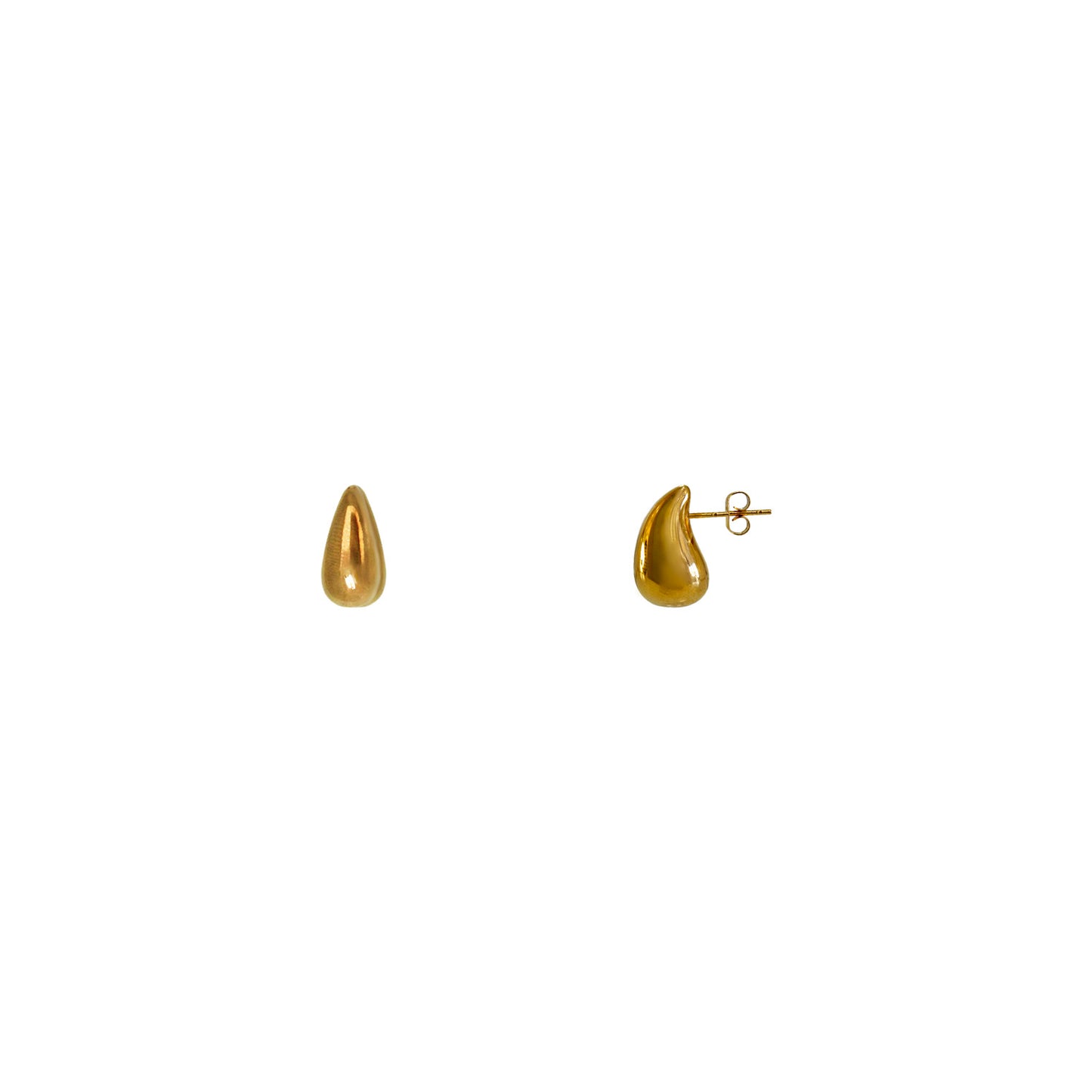 ARETES GOTA DORADOS