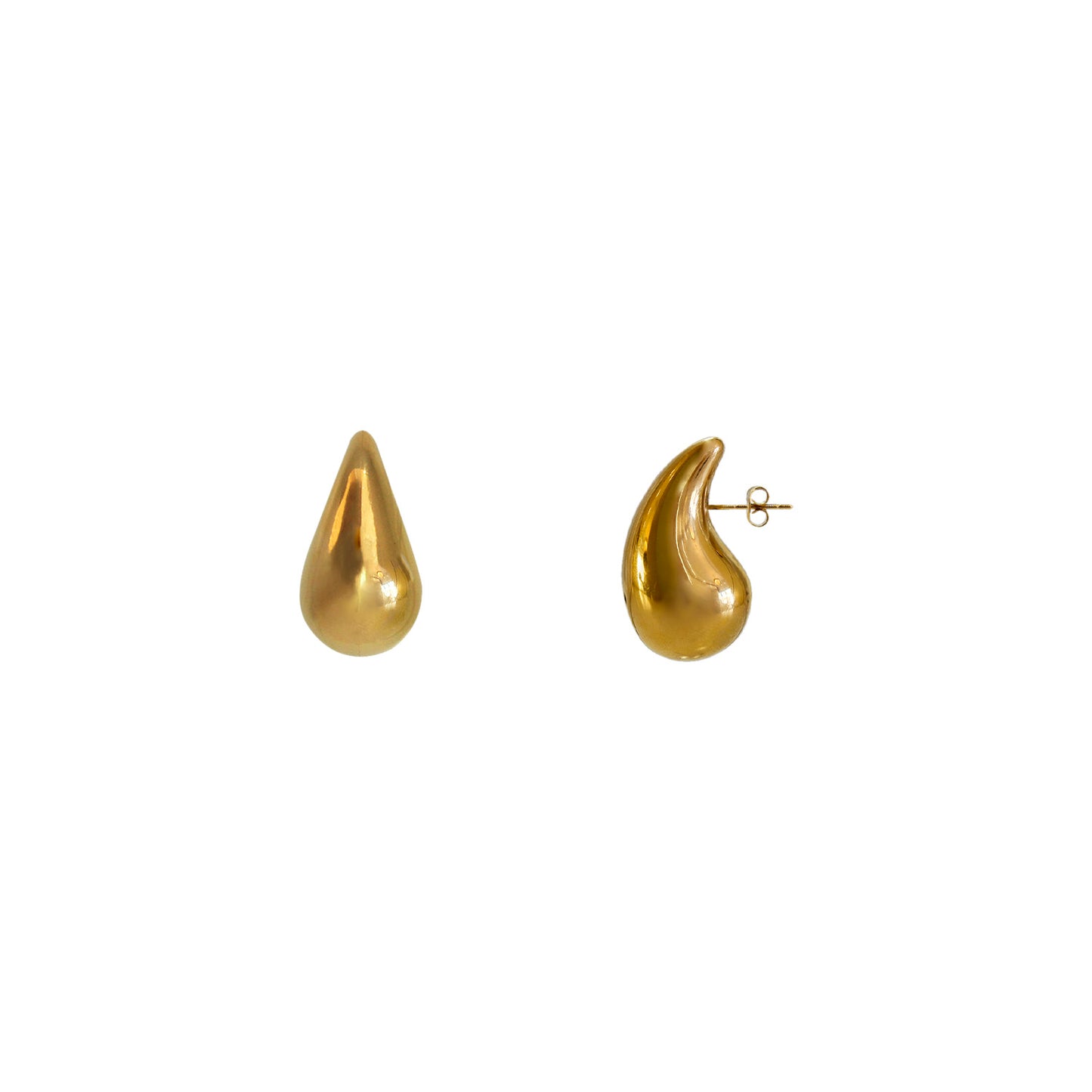 ARETES GOTA DORADOS