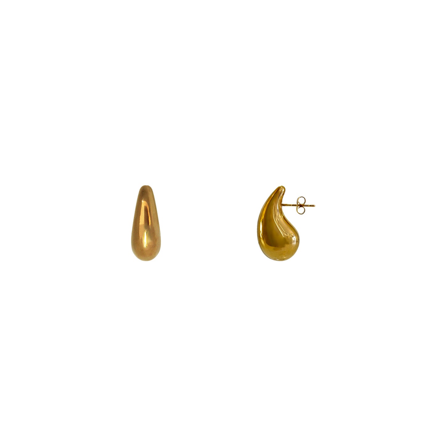 ARETES GOTA DORADOS