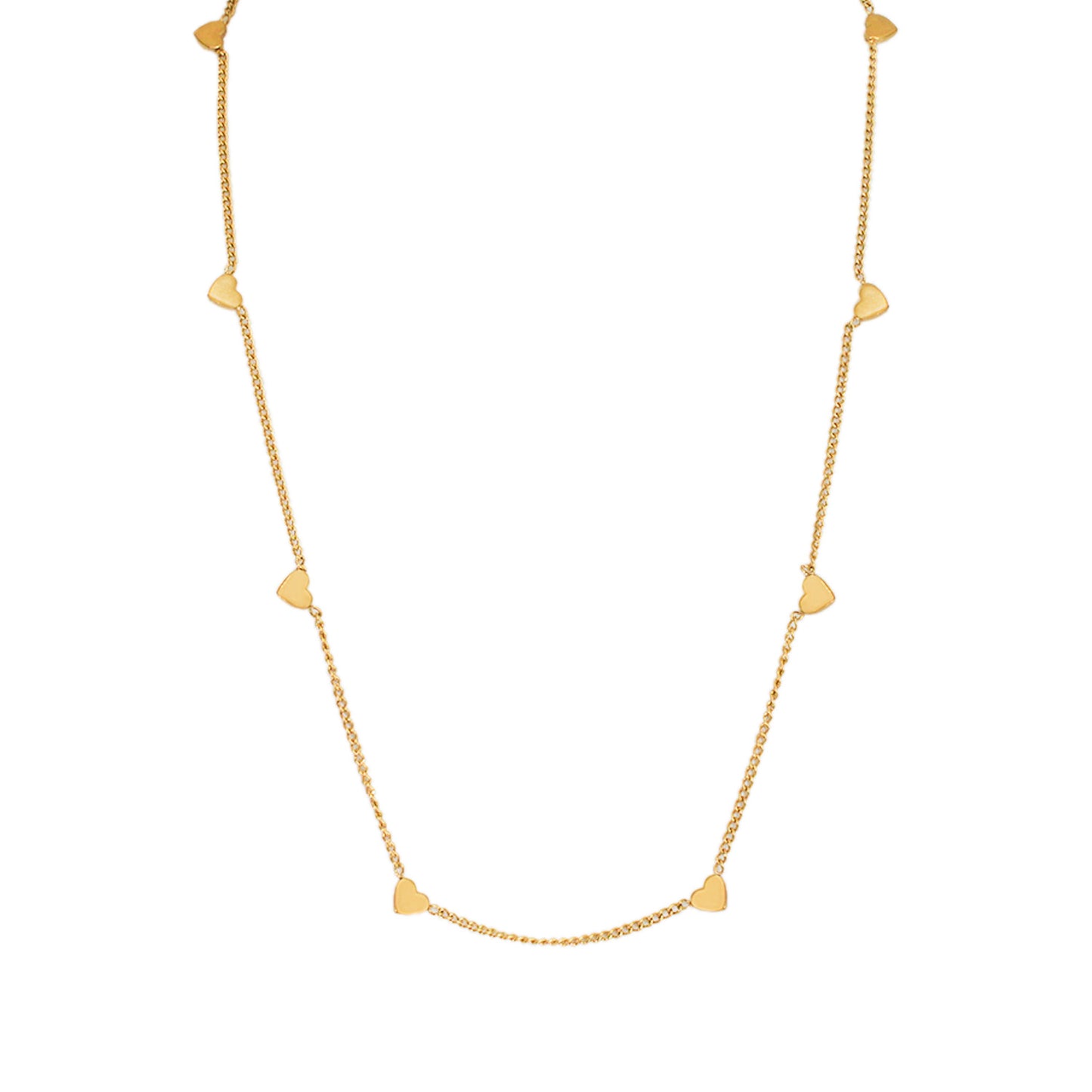 COLLAR 9 CORAZONES MINI