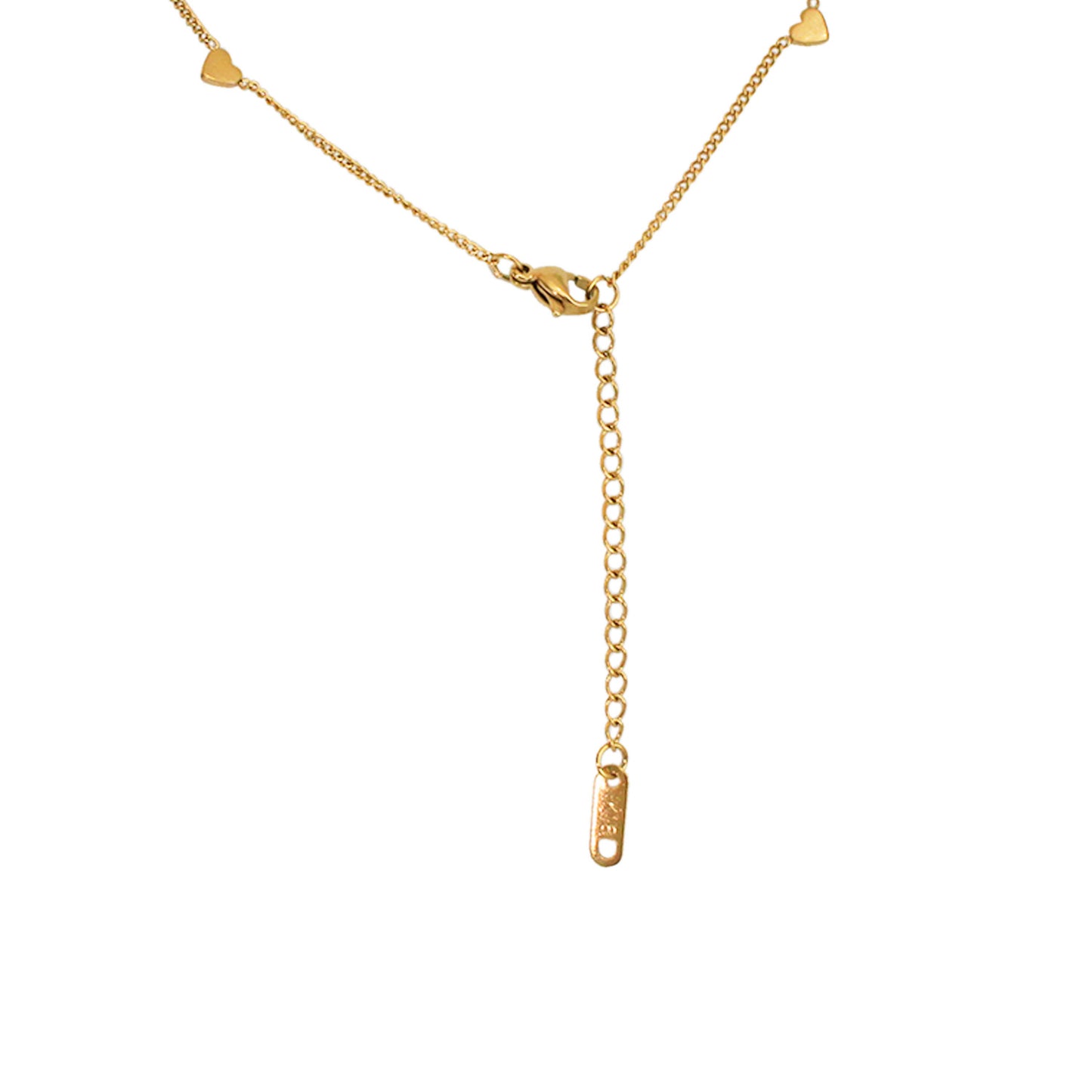 COLLAR 9 CORAZONES MINI