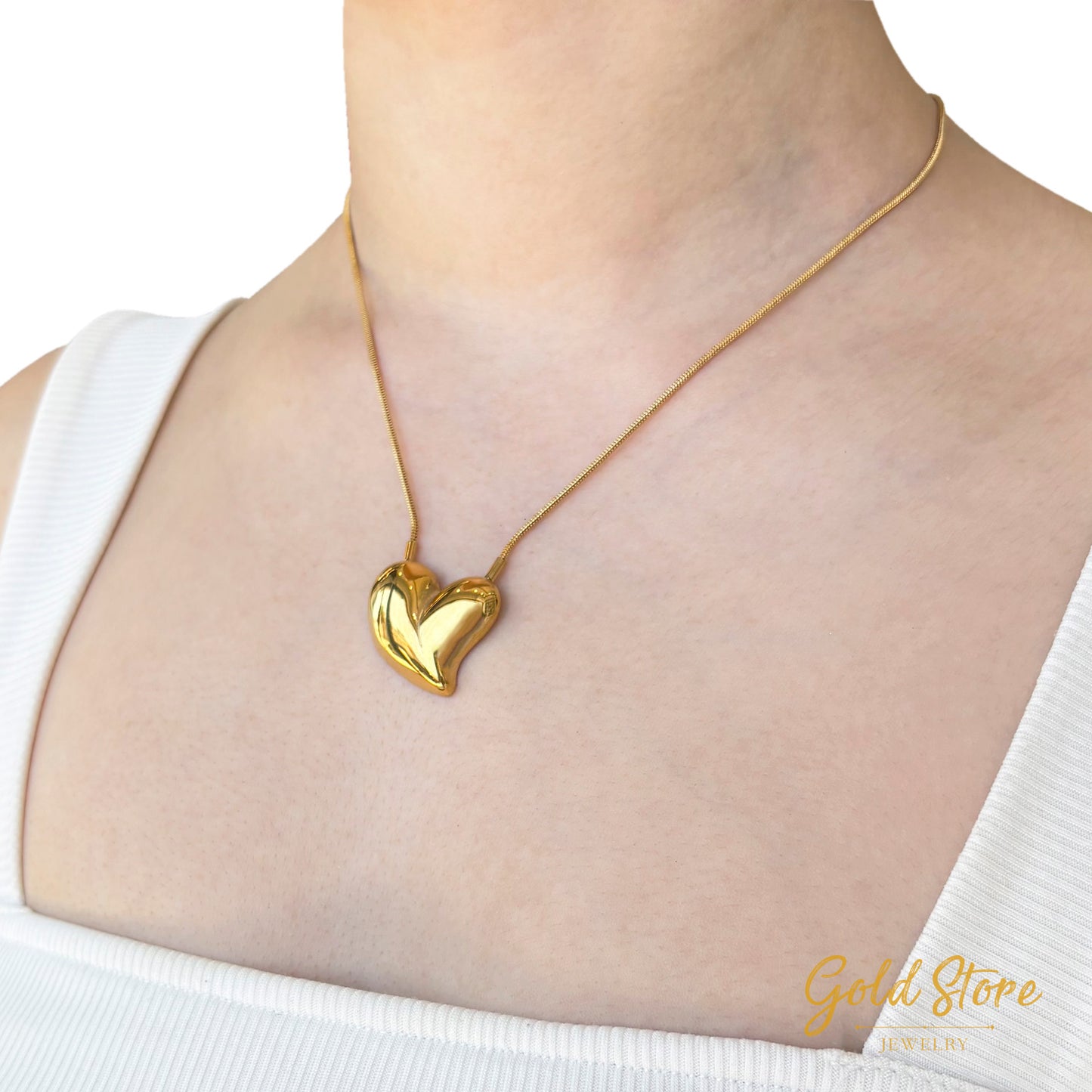 COLLAR CORAZON CHUNKY