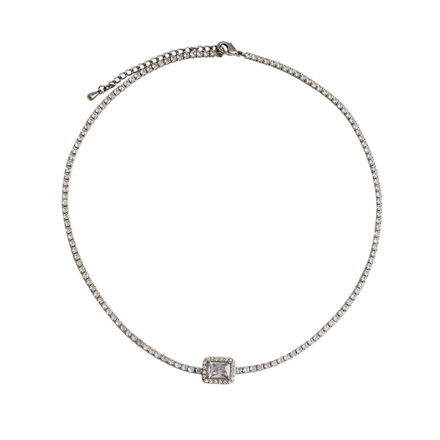 COLLAR ZIRCONIAS CON DIJE
