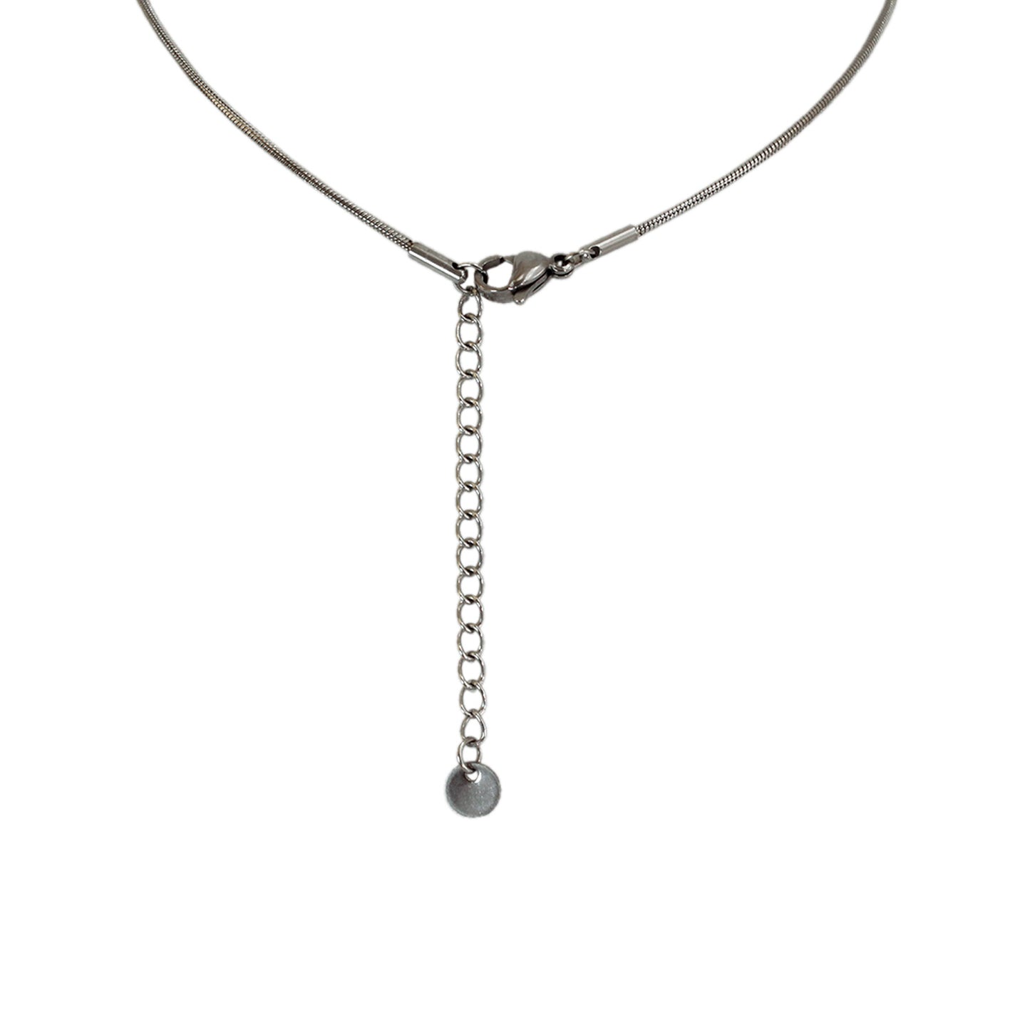 COLLAR CORAZON CHUNKY BICOLOR