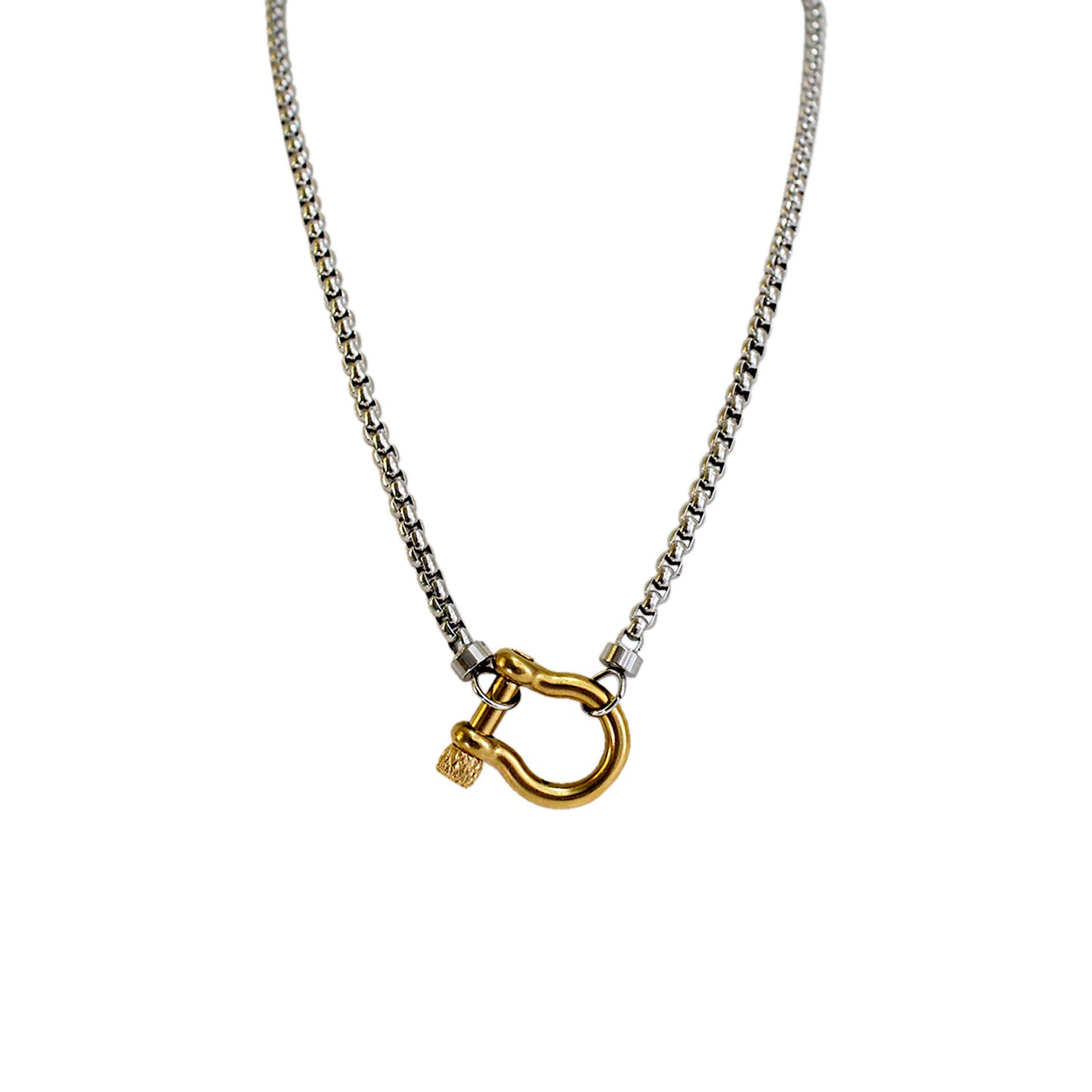 COLLAR HEBILLA BICOLOR