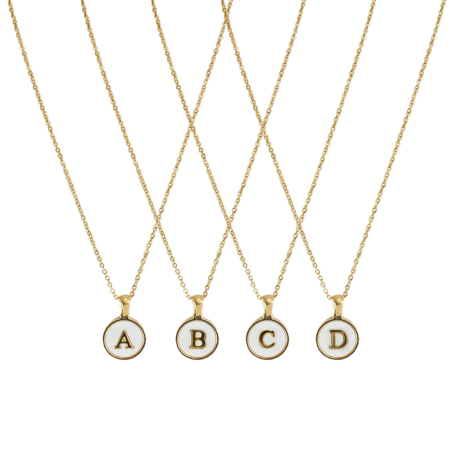 COLLAR INICIAL PERLA MADRE