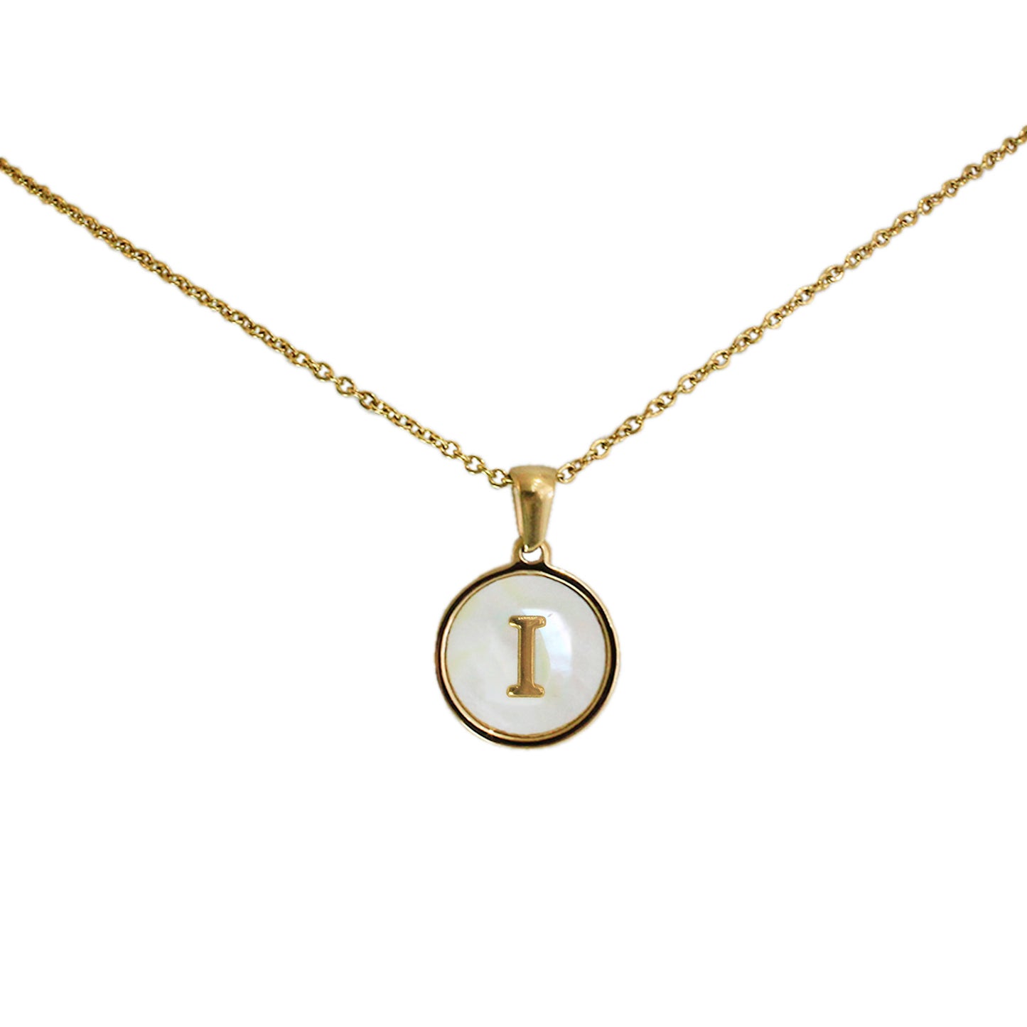COLLAR INICIAL PERLA MADRE