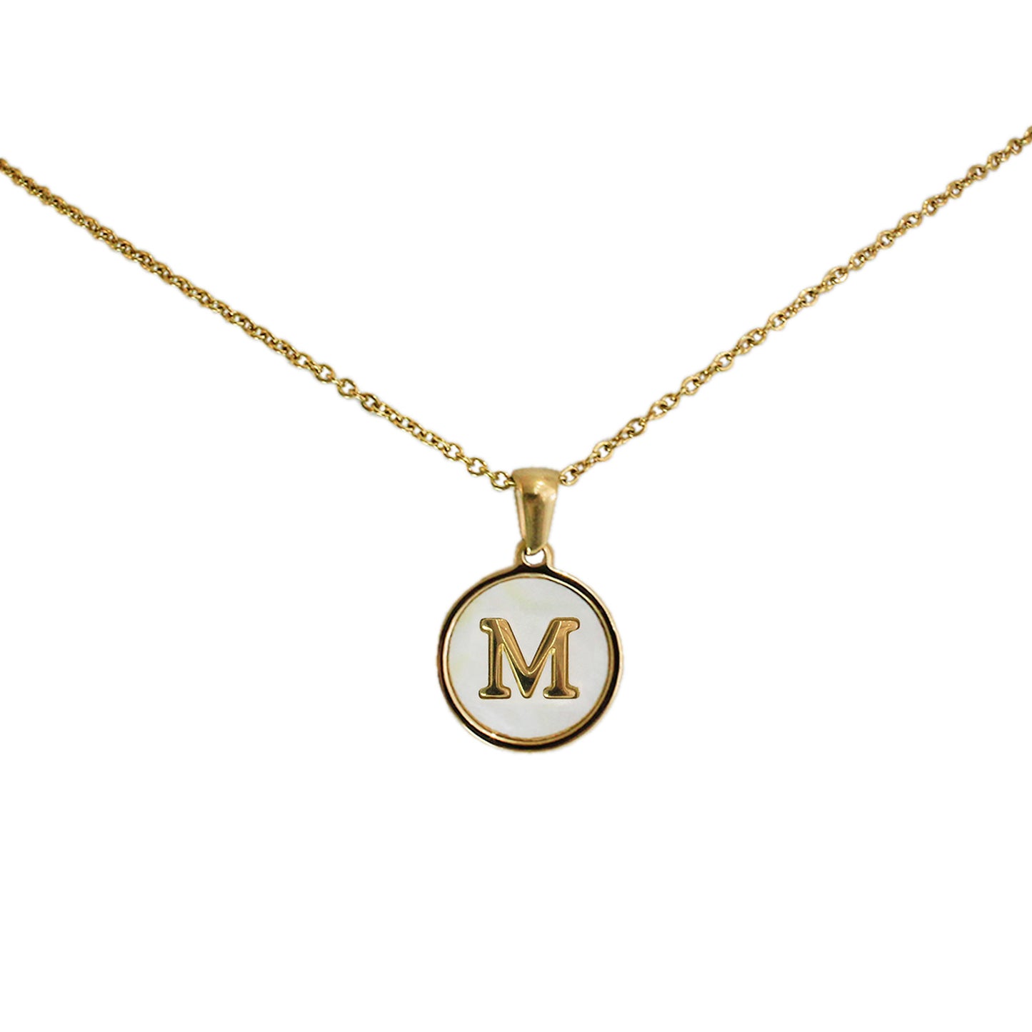 COLLAR INICIAL PERLA MADRE