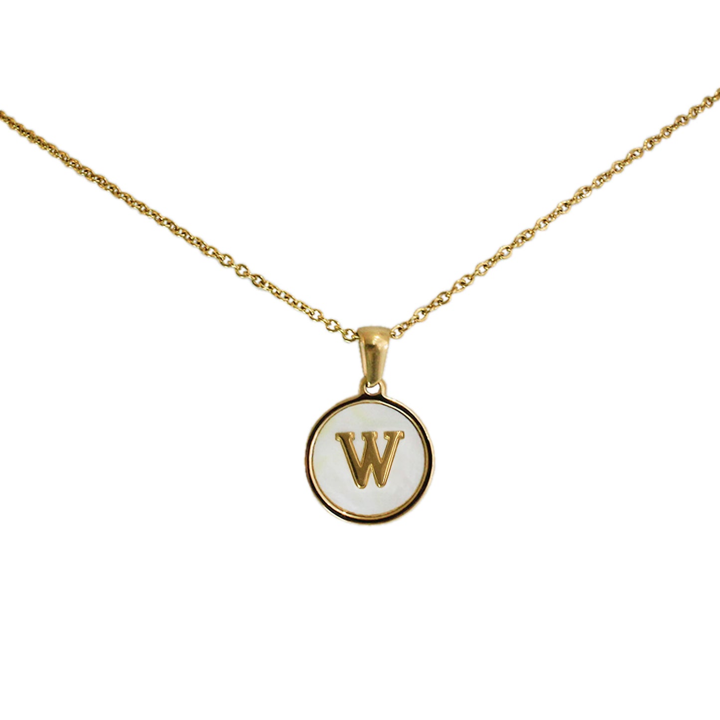 COLLAR INICIAL PERLA MADRE