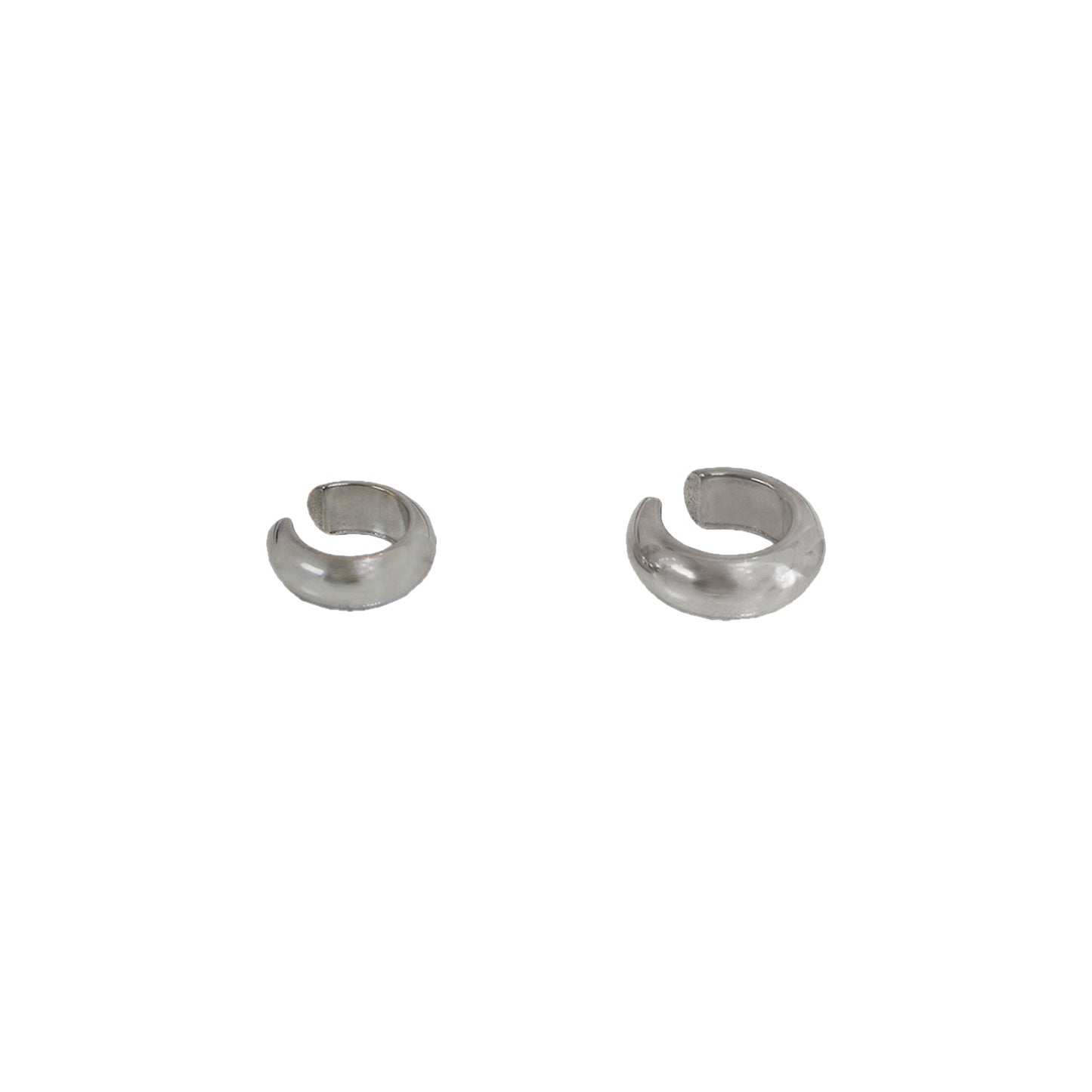 EAR CUFF LISO PLATEADO