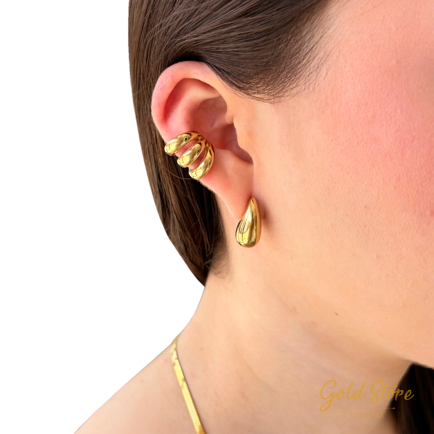 EAR CUFF TRIPLE CHICO