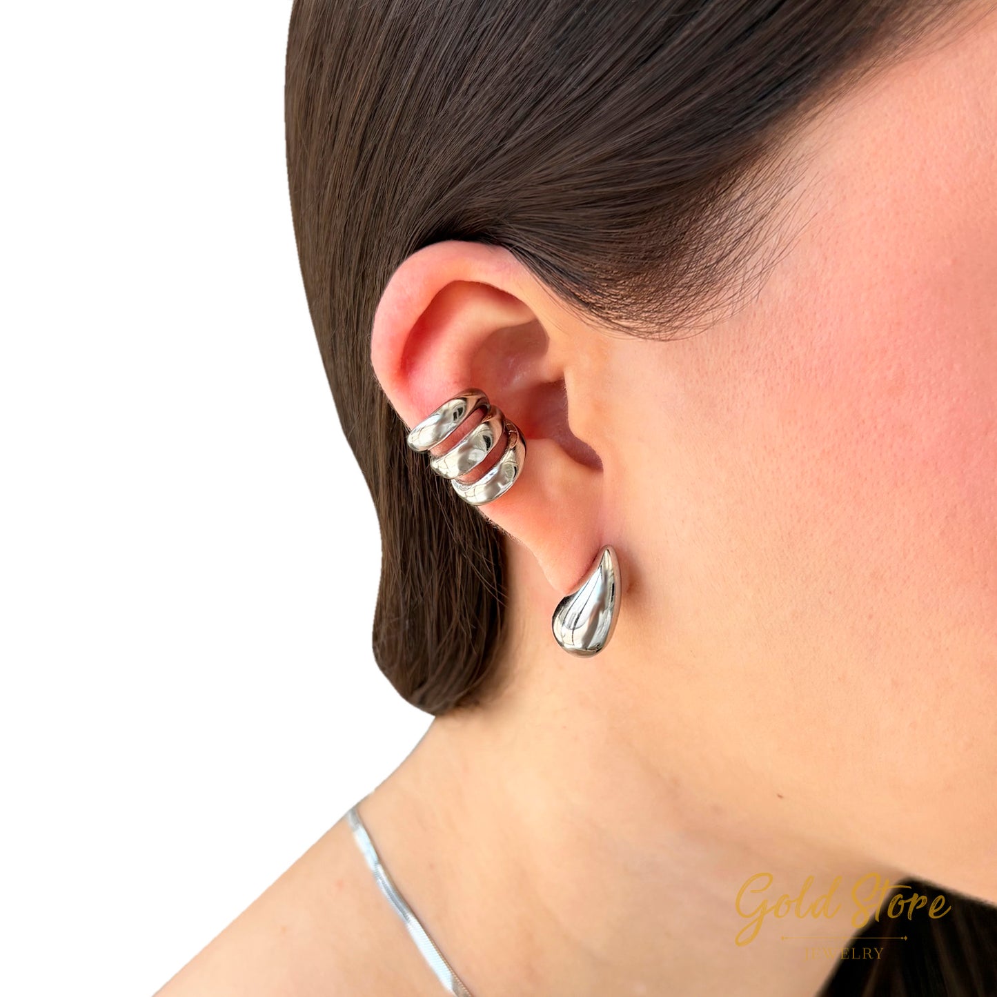 EAR CUFF TRIPLE CHICO