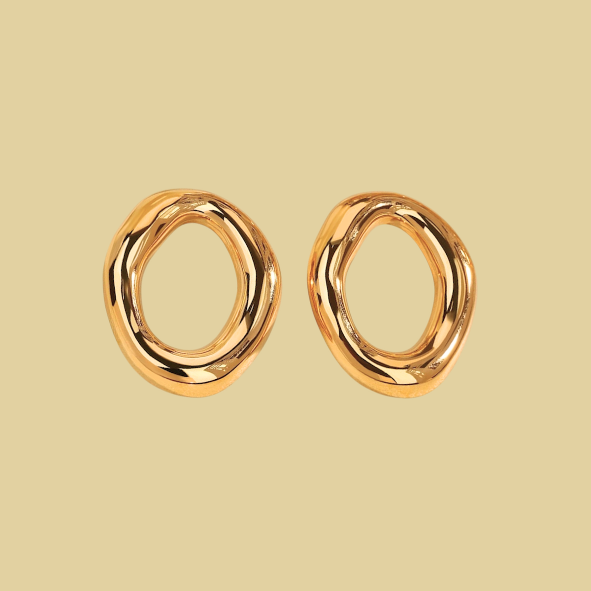 ARETES ÓVALO CHUNKY
