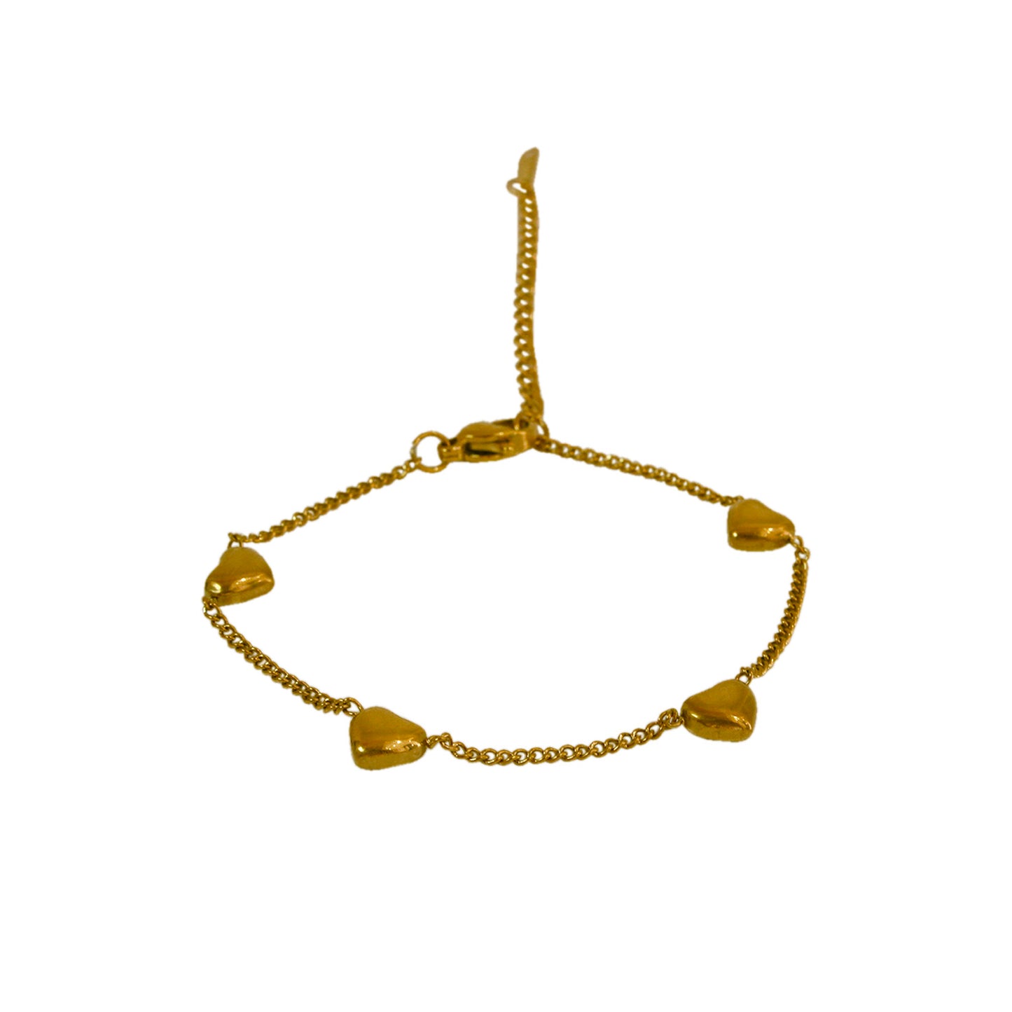 PULSERA 4 CORAZONES