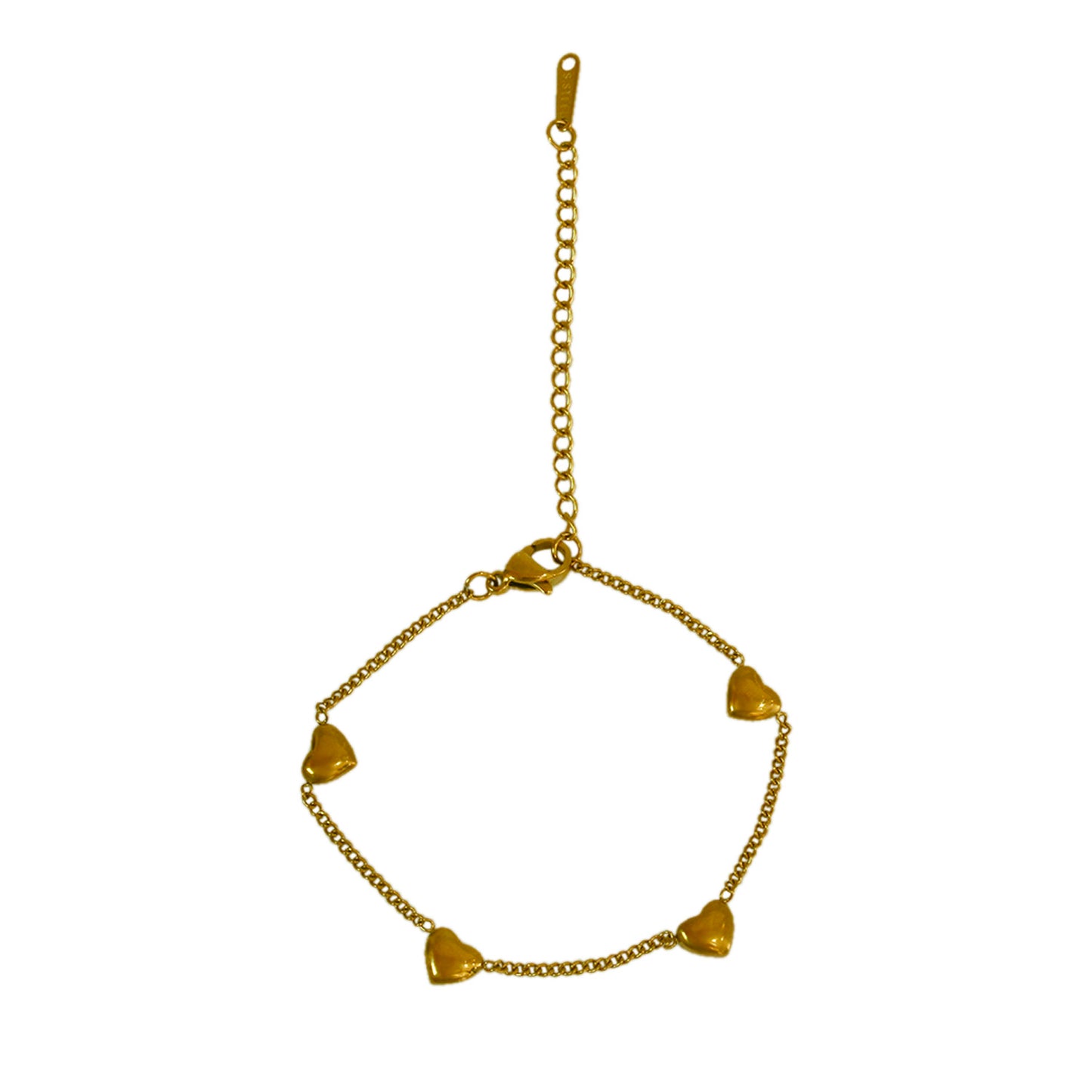 PULSERA 4 CORAZONES