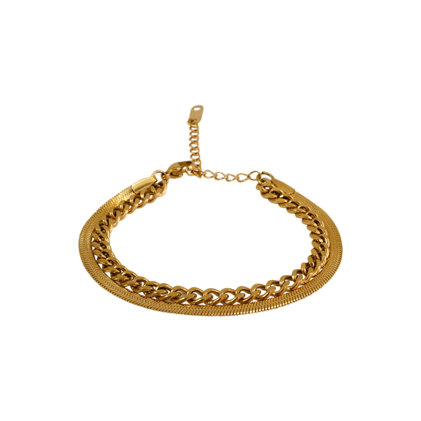 PULSERA DOBLE CADENA