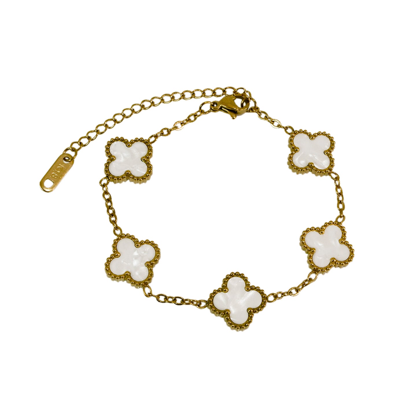PULSERA 5 TREBOLES