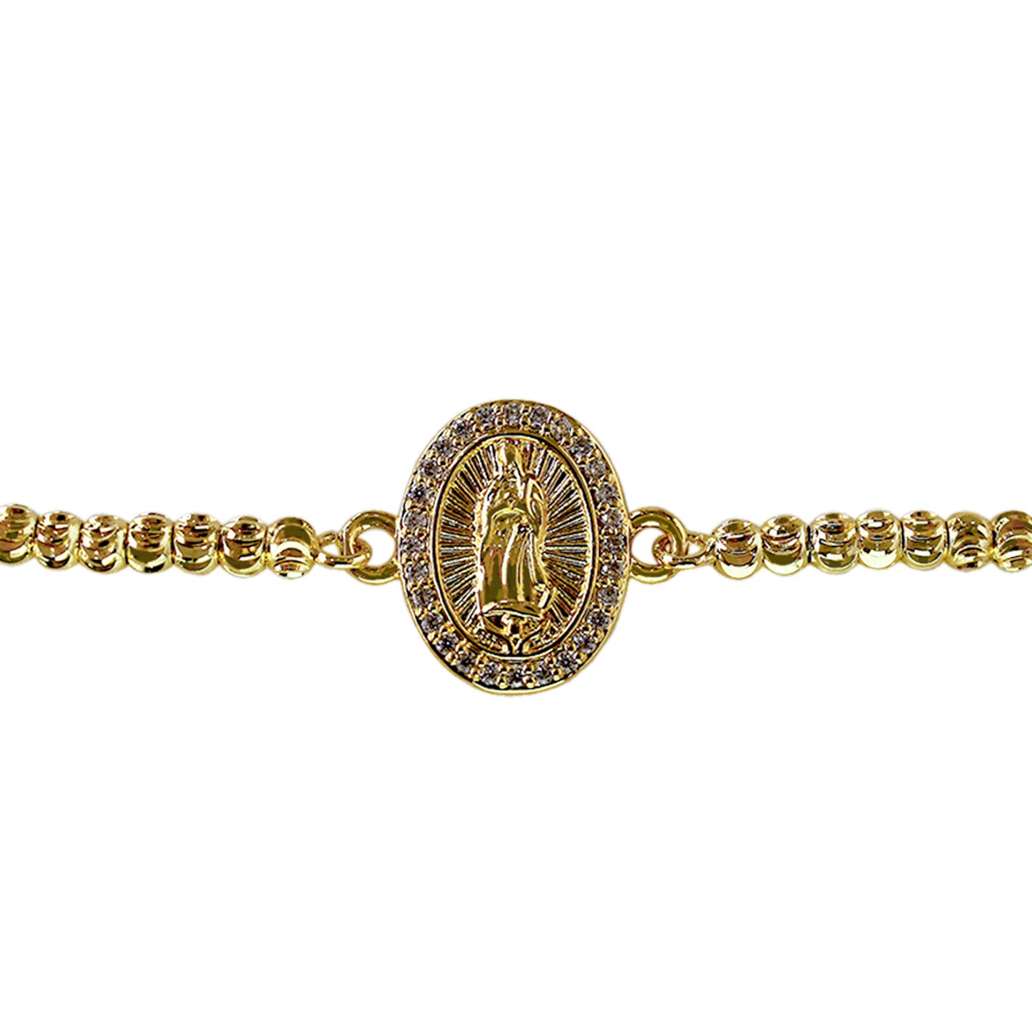 PULSERA VIRGEN AJUSTABLE