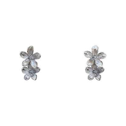 ARETES FLOR DOBLE