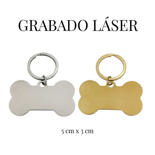 PLACA PARA PERRO LISA