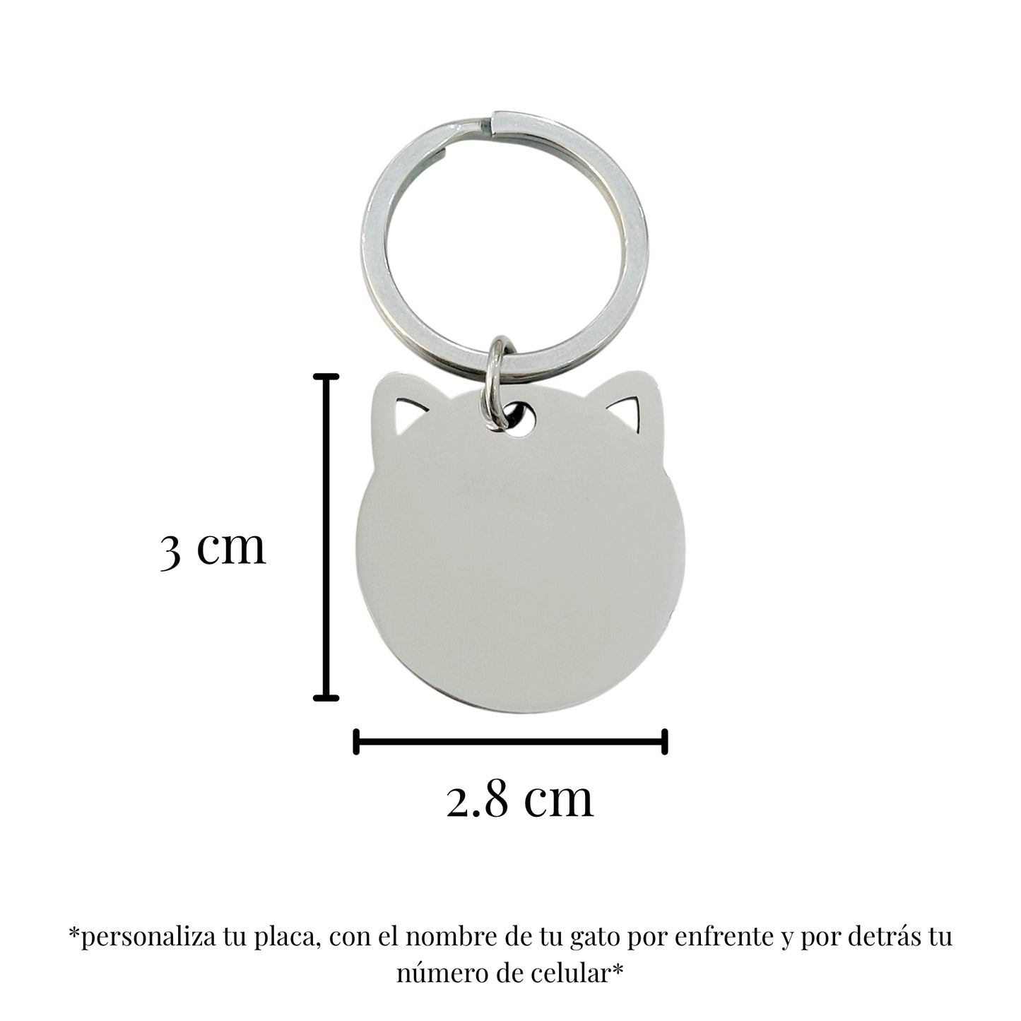 PLACA PARA GATO
