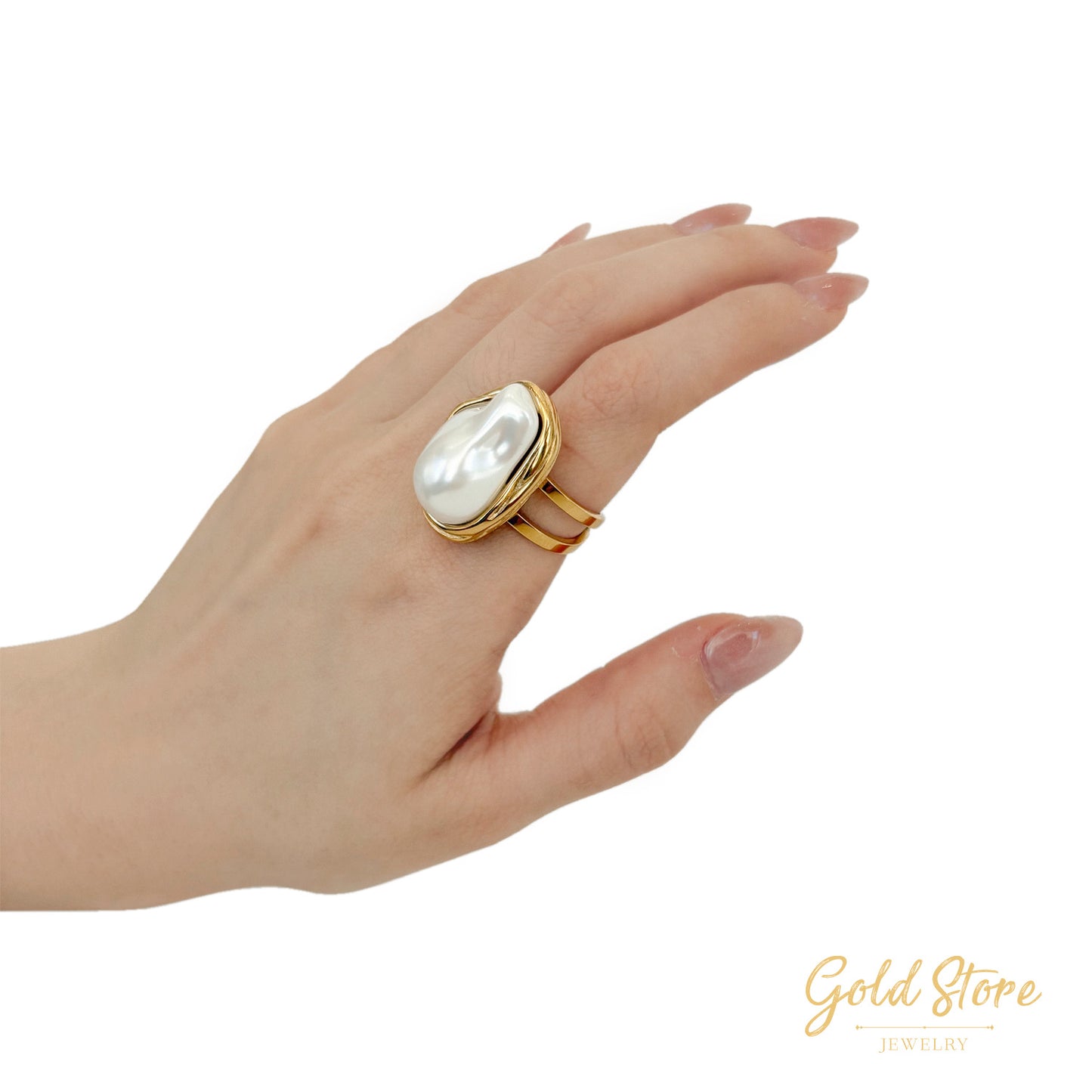 ANILLO PERLA GRANDE