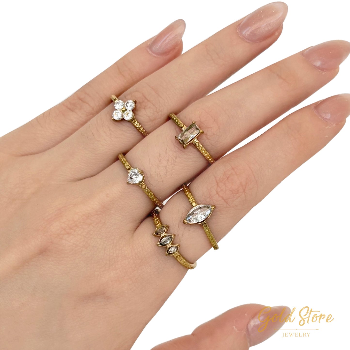 ANILLOS DELGADOS CON ZIRCONIA