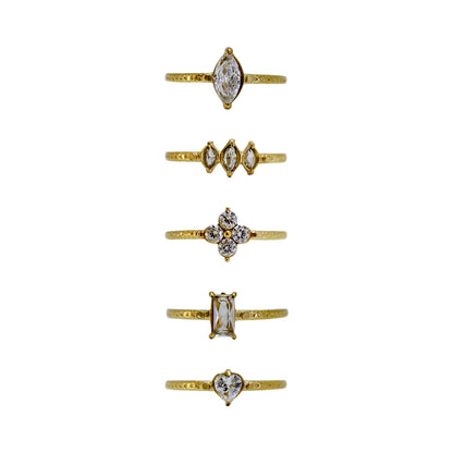 ANILLOS DELGADOS CON ZIRCONIA