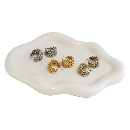 ARETES TRIPLES BOLITAS