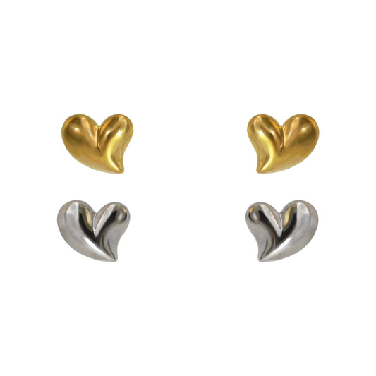 ARETES CORAZÓN CHUNKY