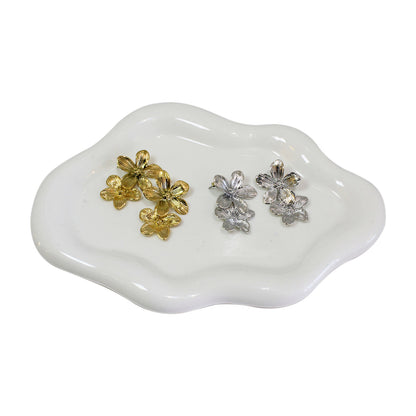 ARETES FLOR DOBLE