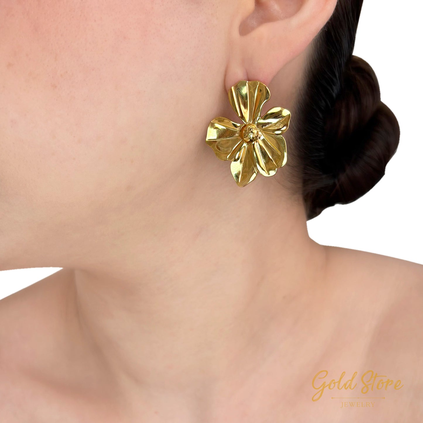 ARETES FLOR LISA