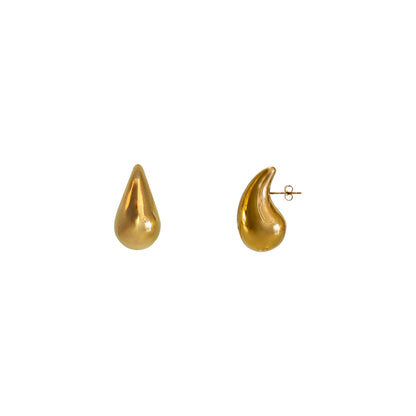 ARETES GOTA DORADOS