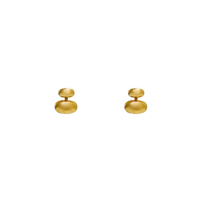 ARETES OVALO DOBLE