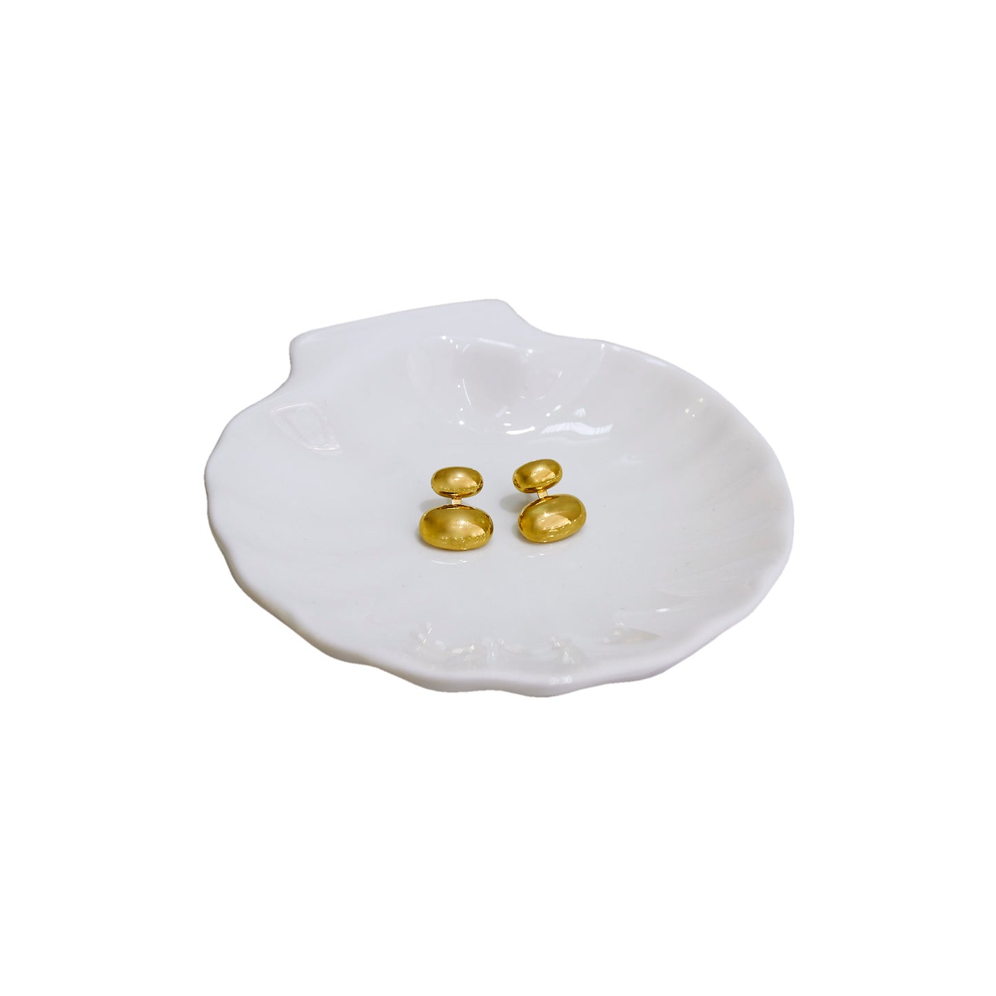 ARETES OVALO DOBLE
