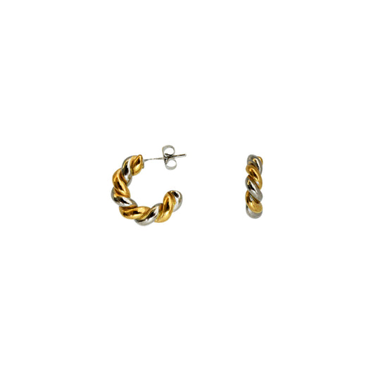 ARETES TORSAL BICOLOR