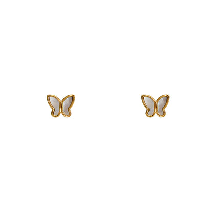 ARETES MARIPOSA PERLA MADRE