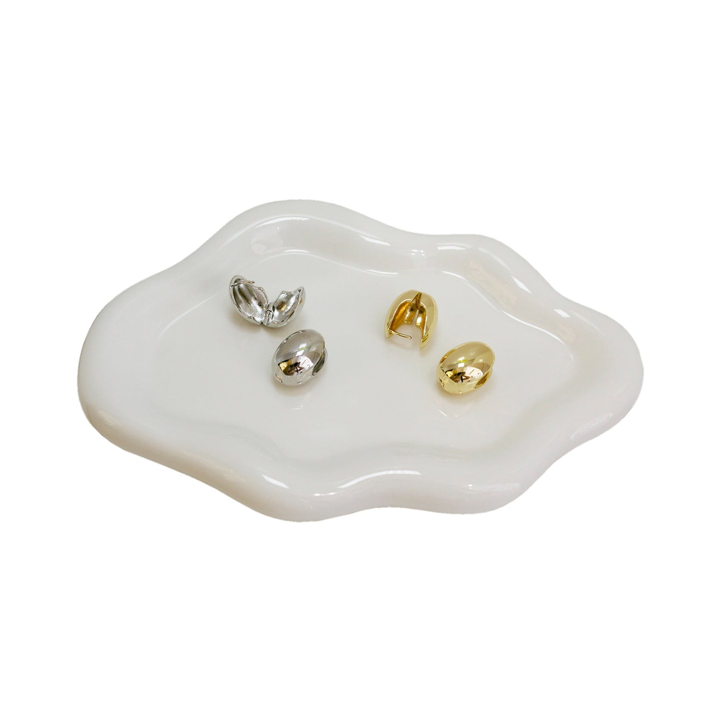 ARETES OVALO CHICOS