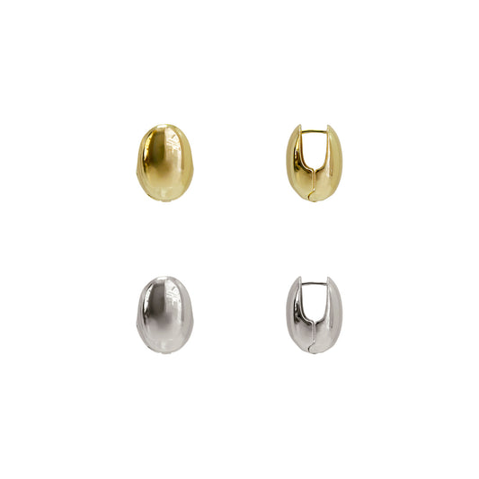 ARETES OVALO CHICOS
