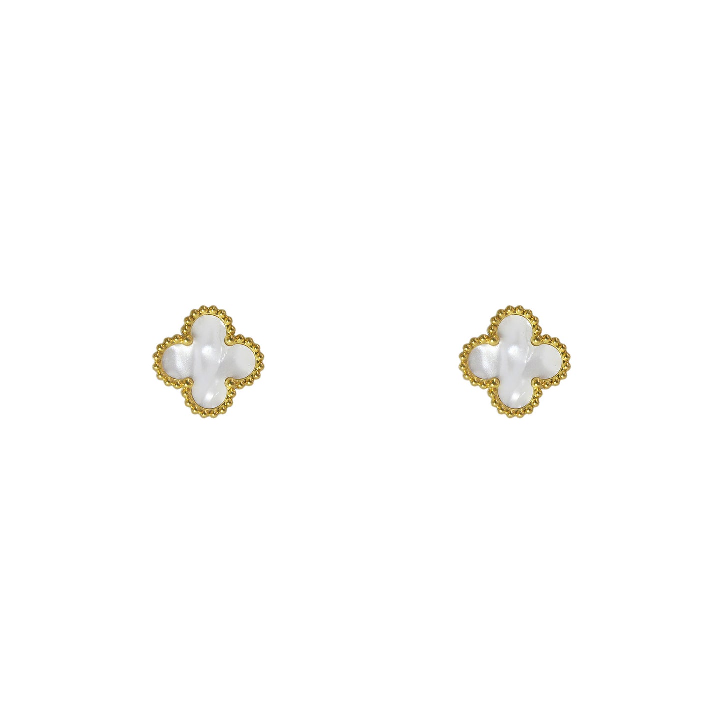 ARETES TREBOL 4 HOJAS