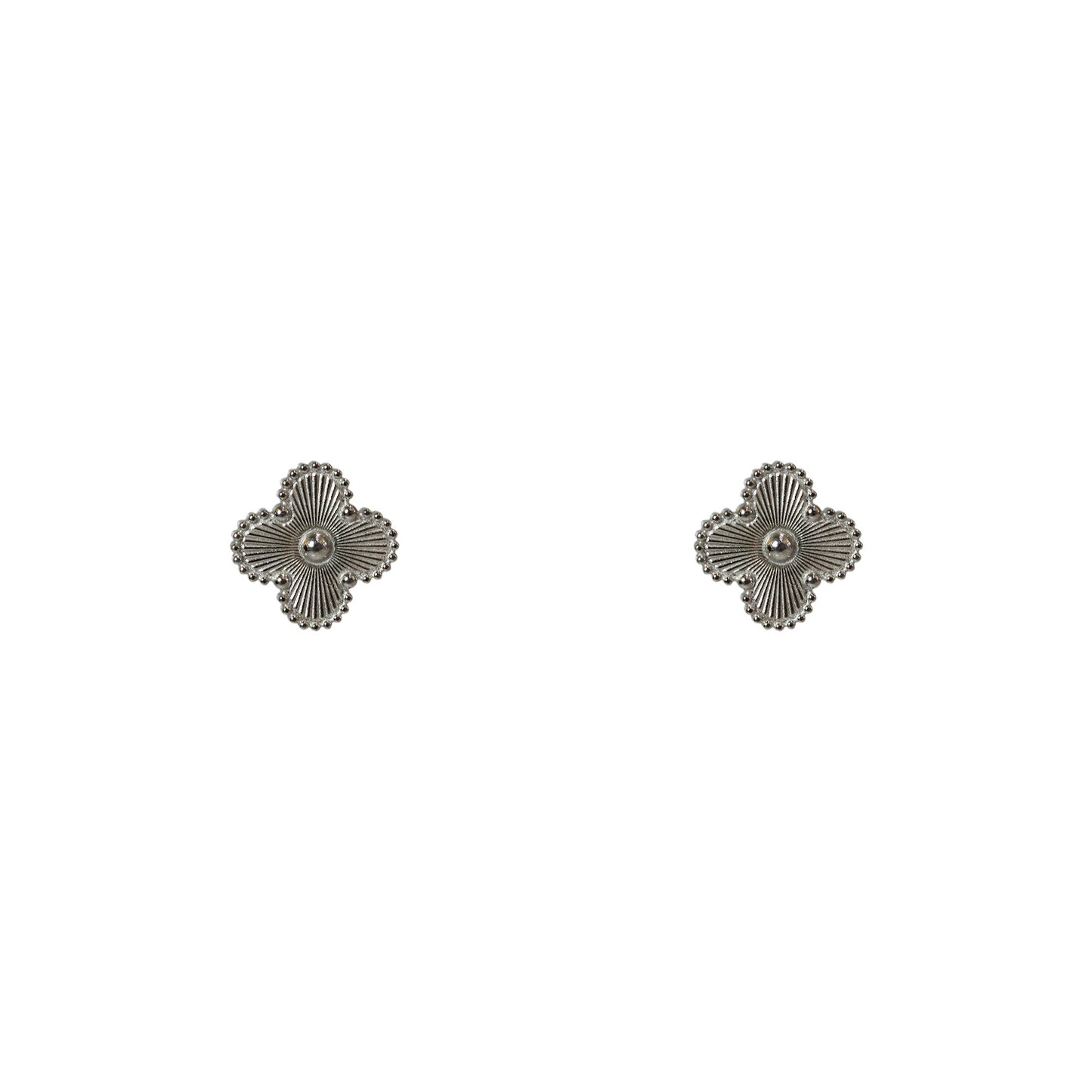 ARETES TREBOL 4 HOJAS