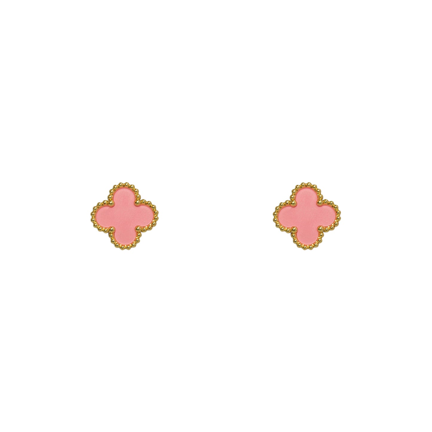 ARETES TREBOL 4 HOJAS