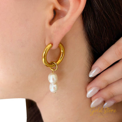 ARRACADA PERLAS COLGANDO
