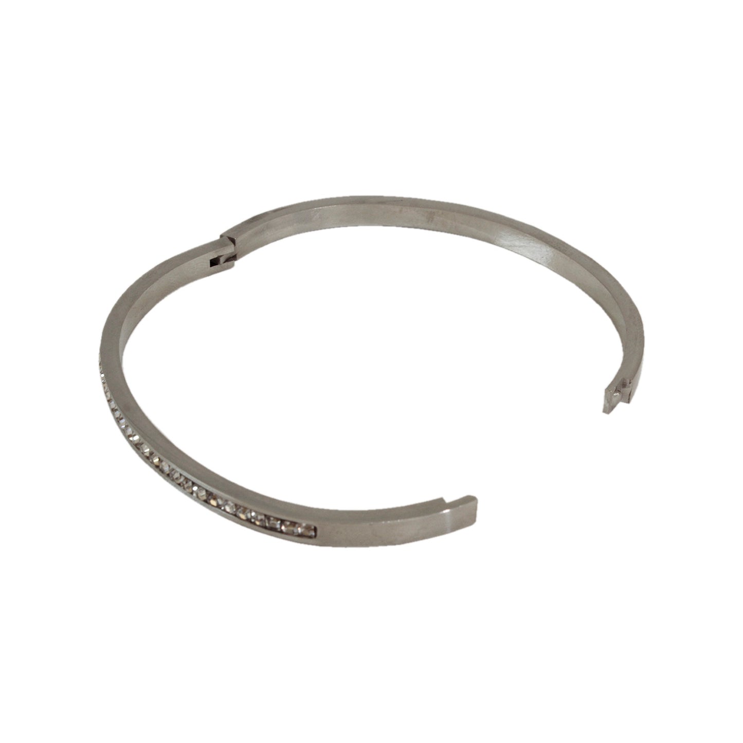 BRAZALETE CON BRILLANTES TIPO CANAL
