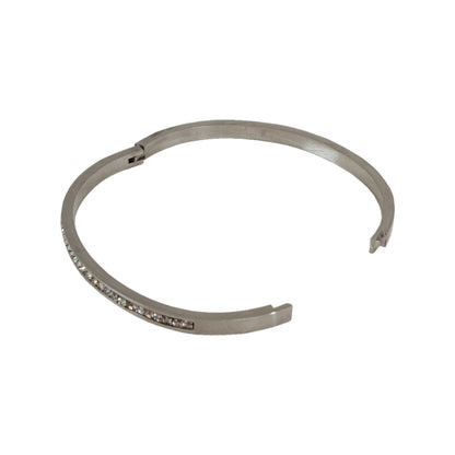BRAZALETE CON BRILLANTES TIPO CANAL