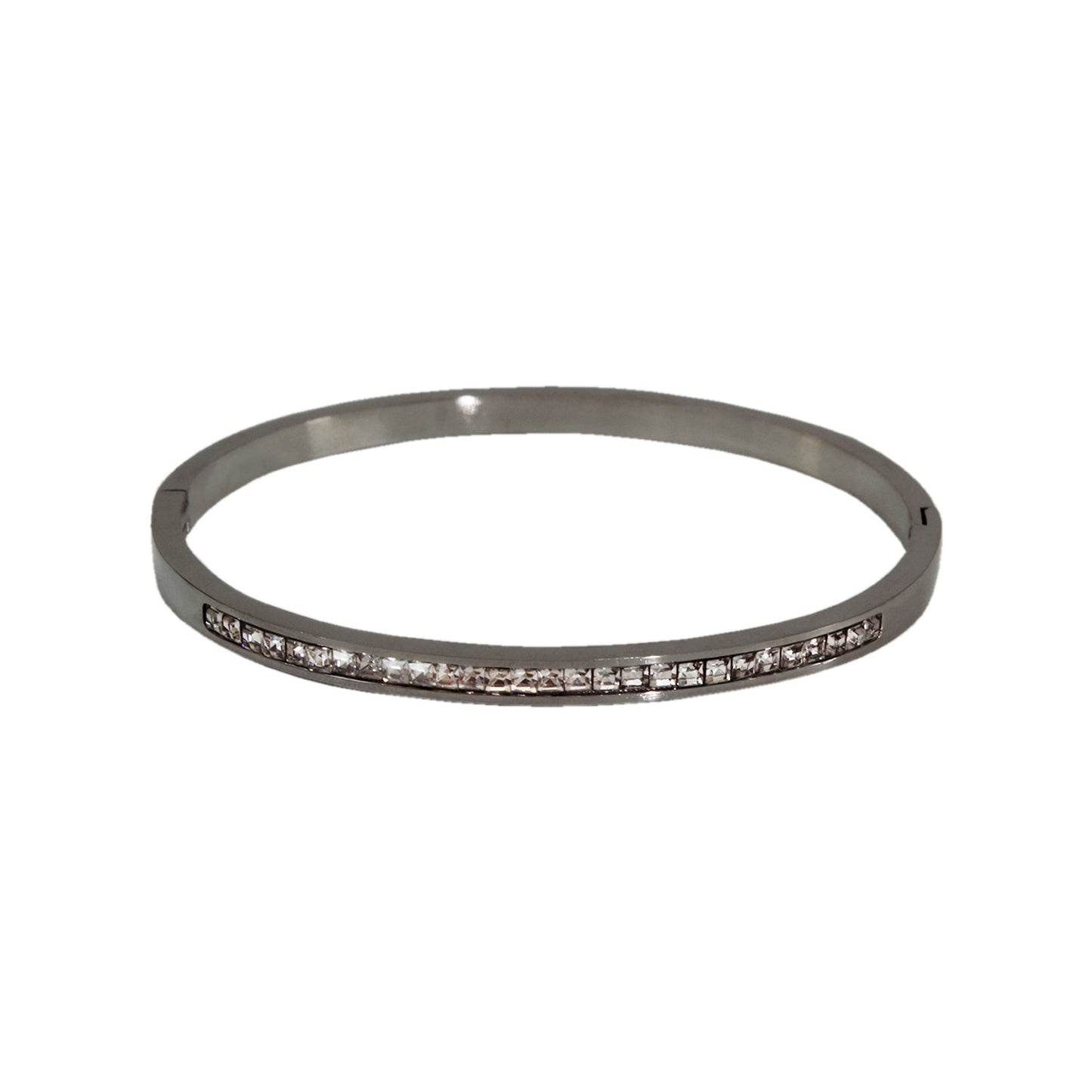 BRAZALETE CON BRILLANTES TIPO CANAL