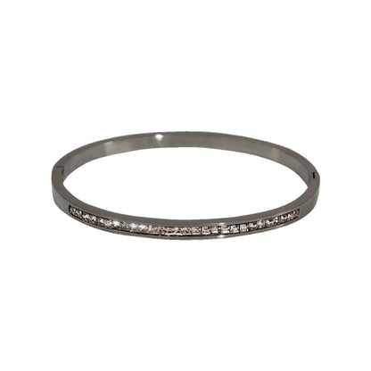 BRAZALETE CON BRILLANTES TIPO CANAL