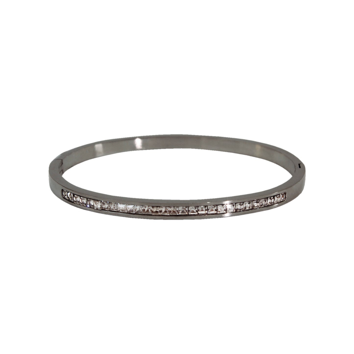 BRAZALETE CON BRILLANTES TIPO CANAL